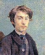  Henri  Toulouse-Lautrec The Artist, Emile Bernard oil painting on canvas